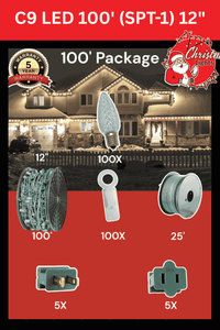 C7 LED 100' SPT-1 12