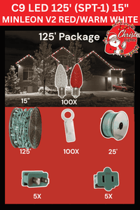 C9 LED 125' SPT-1 15