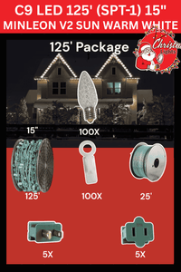 C9 LED 125' SPT-1 15