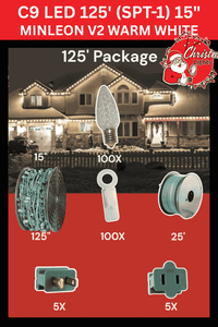 C9 LED 125' SPT-1 15