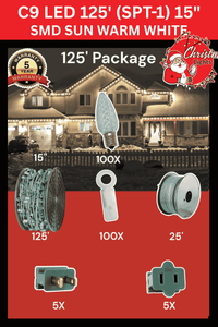C9 LED 125' SPT-1 15