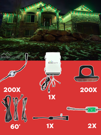 InvisiLights 200' Smart Light Clips Kit