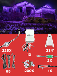 InvisiLights 225' Kit with Channels