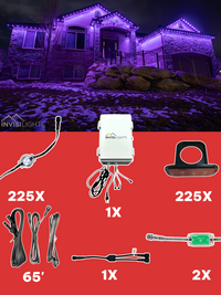 InvisiLights 225' Smart Light Clips Kit