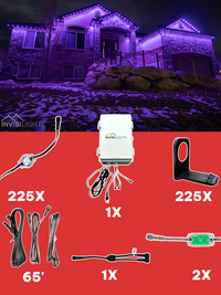 InvisiLights 225' Smart Light Clips Kit