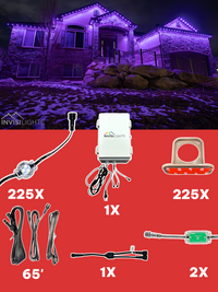 InvisiLights 225' Smart Light Clips Kit