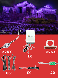 InvisiLights 225' Smart Light Clips Kit