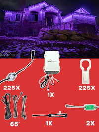InvisiLights 225' Smart Light Clips Kit