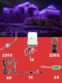 InvisiLights 225' Smart Light Clips Kit