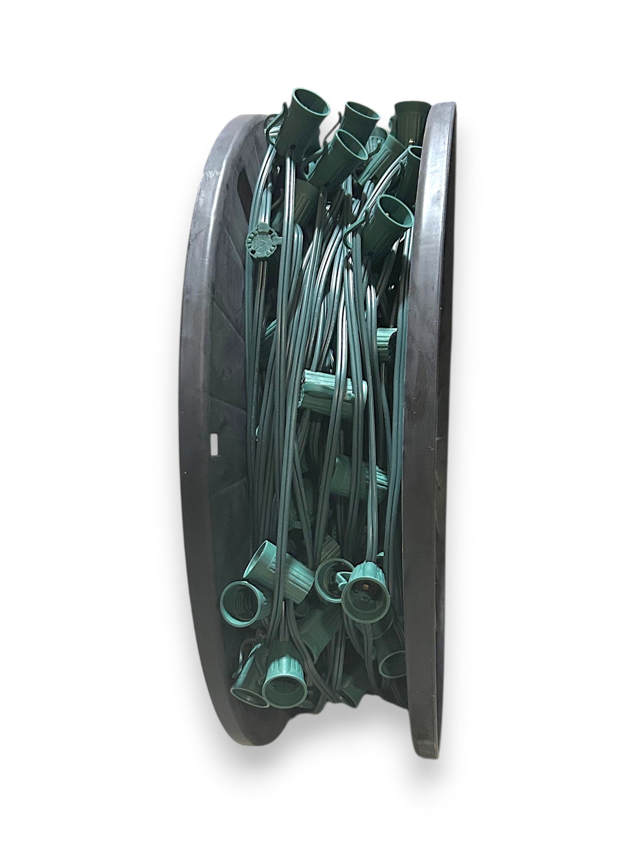 Green C9 250' 12 & 15" Spacing Socket Spools