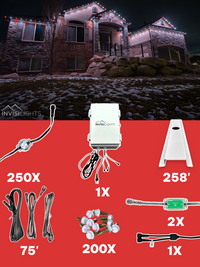 InvisiLights 250' Kit with Channels
