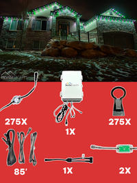 InvisiLights 275' Smart Light Clips Kit