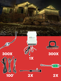 InvisiLights 300' Smart Light Clips Kit