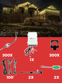 InvisiLights 300' Smart Light Clips Kit