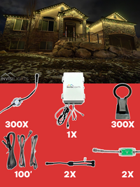 InvisiLights 300' Smart Light Clips Kit