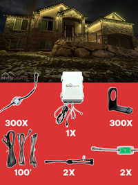 InvisiLights 300' Smart Light Clips Kit