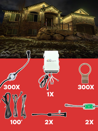 InvisiLights 300' Smart Light Clips Kit