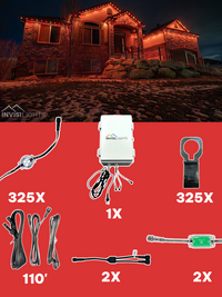 InvisiLights 325' Smart Light Clips Kit