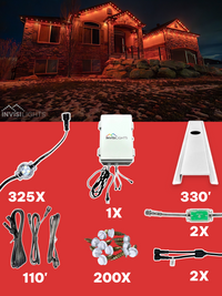 InvisiLights 325' Kit with Channels