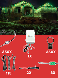 InvisiLights 350' Smart Light Clips Kit