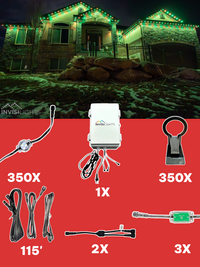 InvisiLights 350' Smart Light Clips Kit