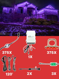 InvisiLights 375' Smart Light Clips Kit