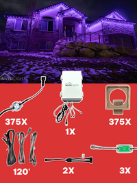 InvisiLights 375' Smart Light Clips Kit
