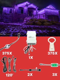 InvisiLights 375' Smart Light Clips Kit