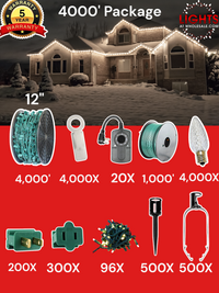 C9 Commercial Elite Bulbs 4000' Contractor Pro Package