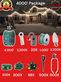 C9 Commercial Elite Bulbs 4000' Contractor Pro Package