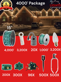 C9 Commercial Elite Bulbs 4000' Contractor Pro Package