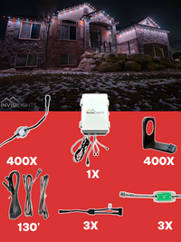 InvisiLights 400' Smart Light Clips Kit