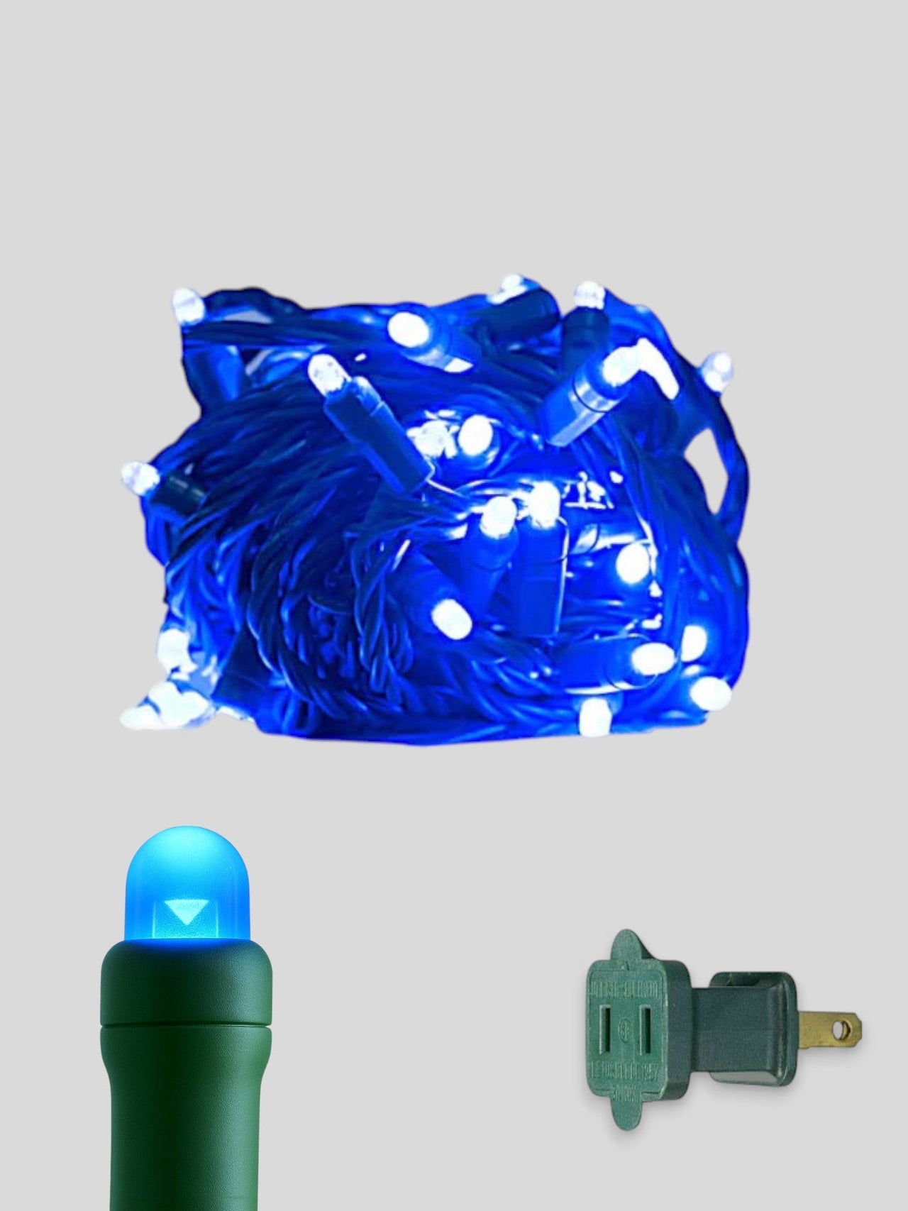 50L 6" Spacing Convex LED Mini Christmas Light (Ball)