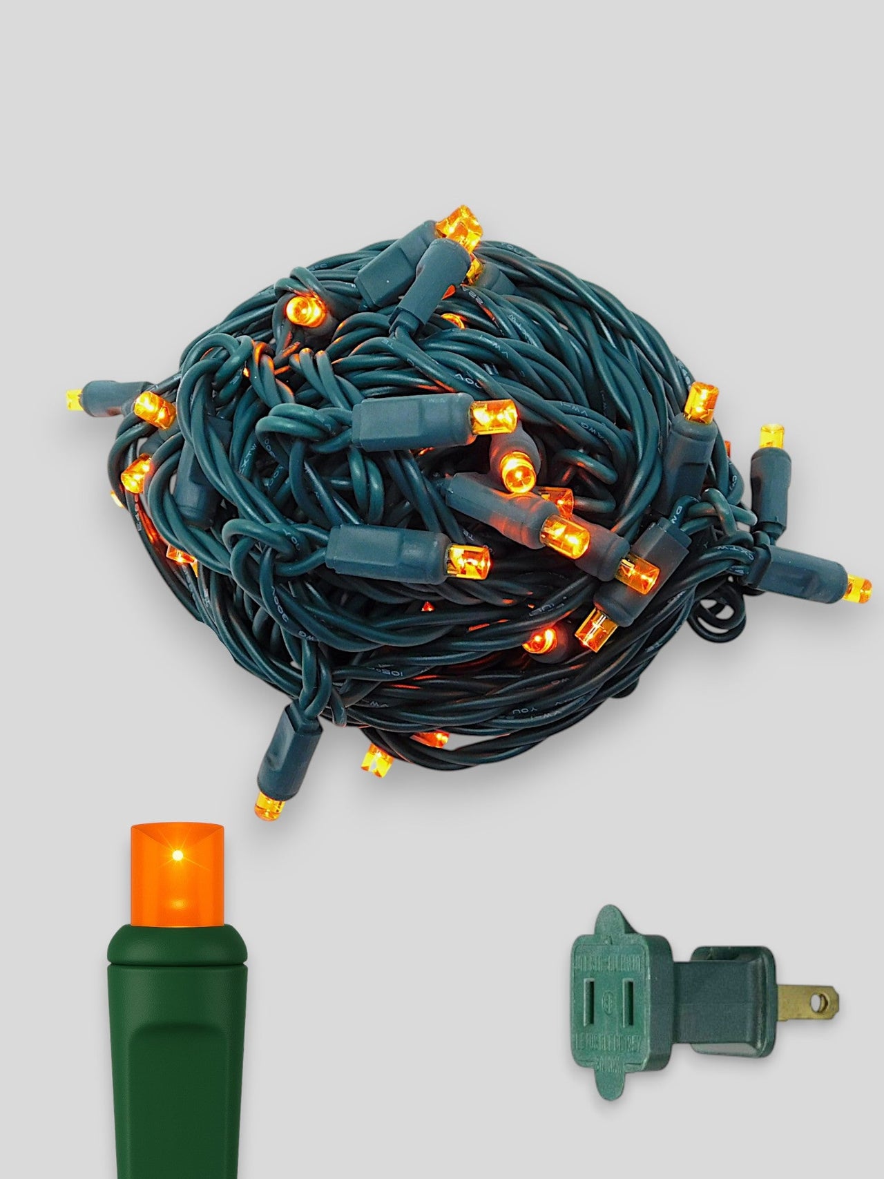 70L 4" Spacing Concave LED Mini Christmas Lights(Ball)