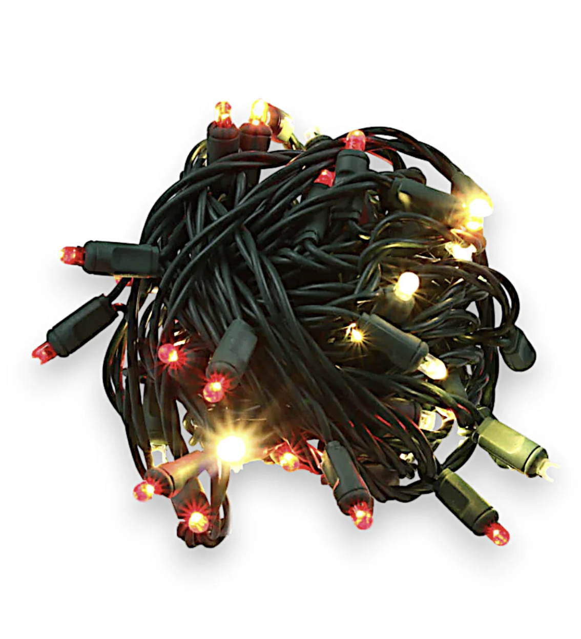 50L 6" Spacing Convex LED Mini Christmas Light (Ball)
