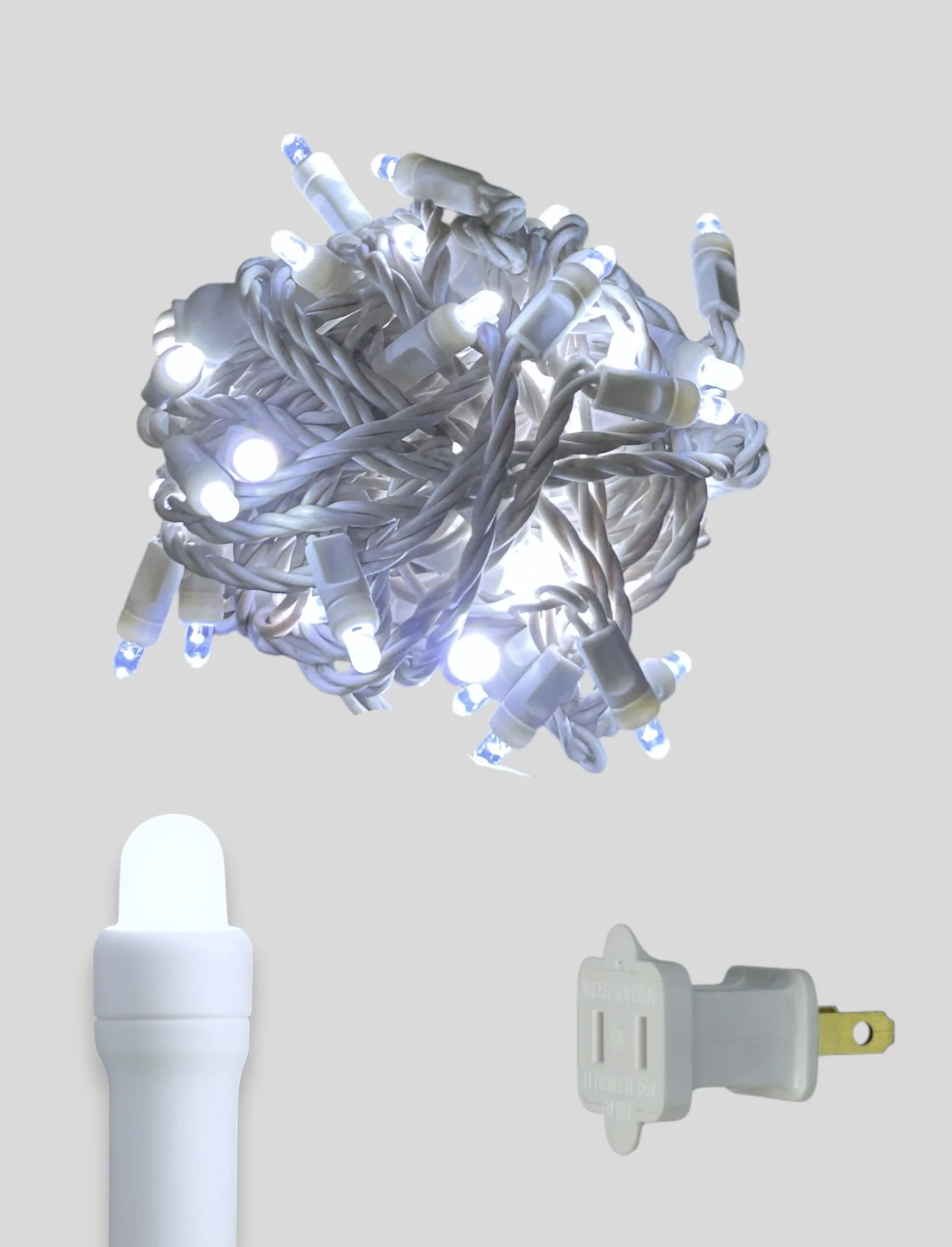 50L 6" Spacing Convex LED Mini Christmas Light (Ball)