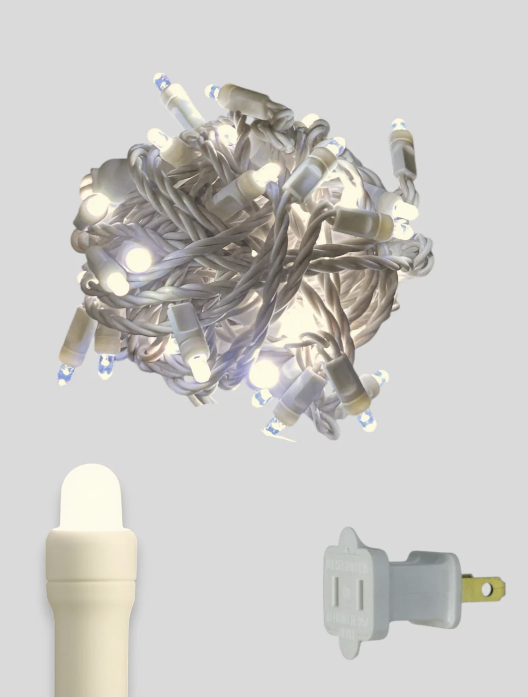 50L 6" Spacing Convex LED Mini Christmas Light (Ball)