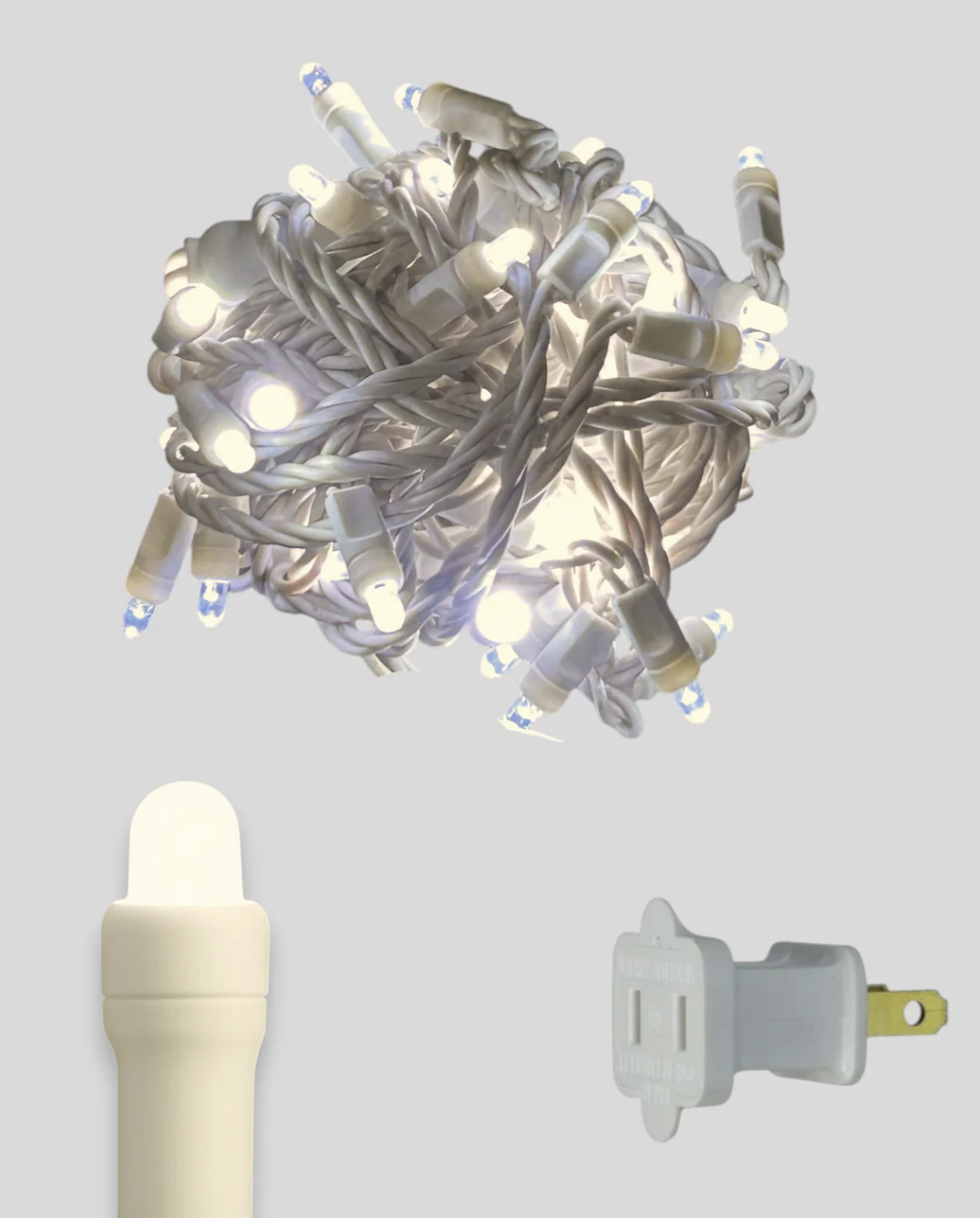 50L 6" Spacing Convex LED Mini Christmas Light (Ball)