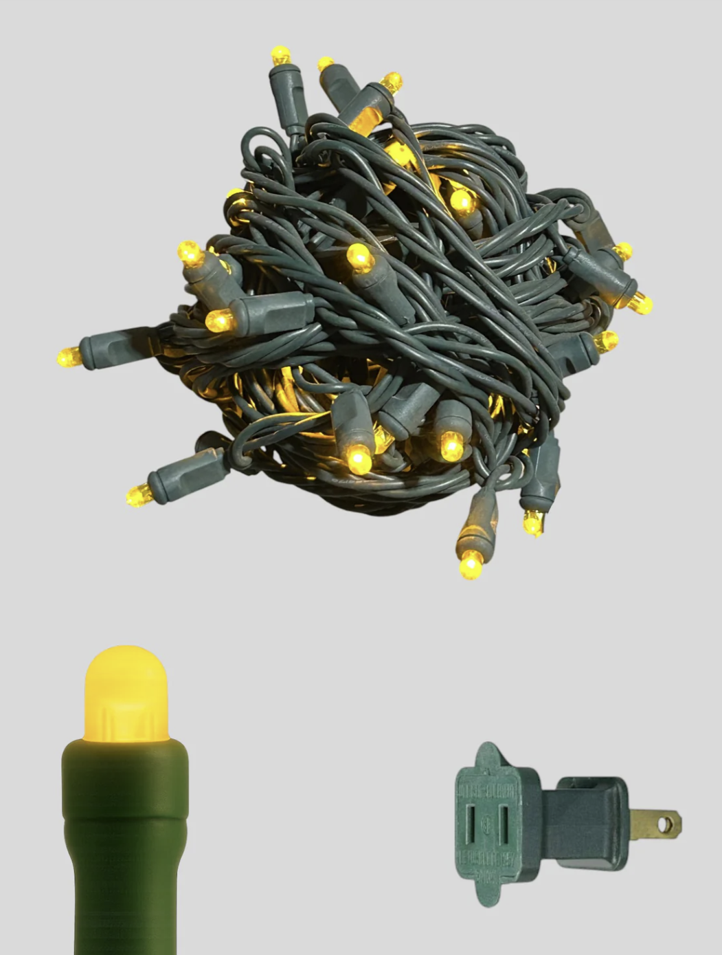 50L 6" Spacing Convex LED Mini Christmas Light (Ball)