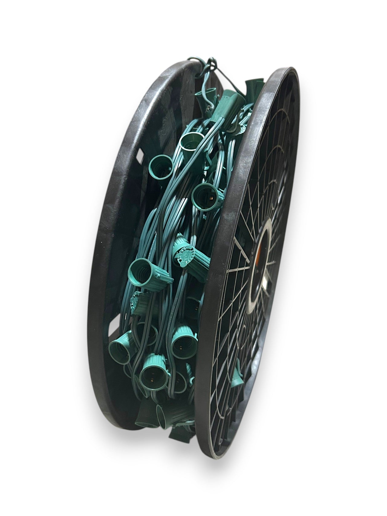 Green C9 250' 12 & 15" Spacing Socket Spools