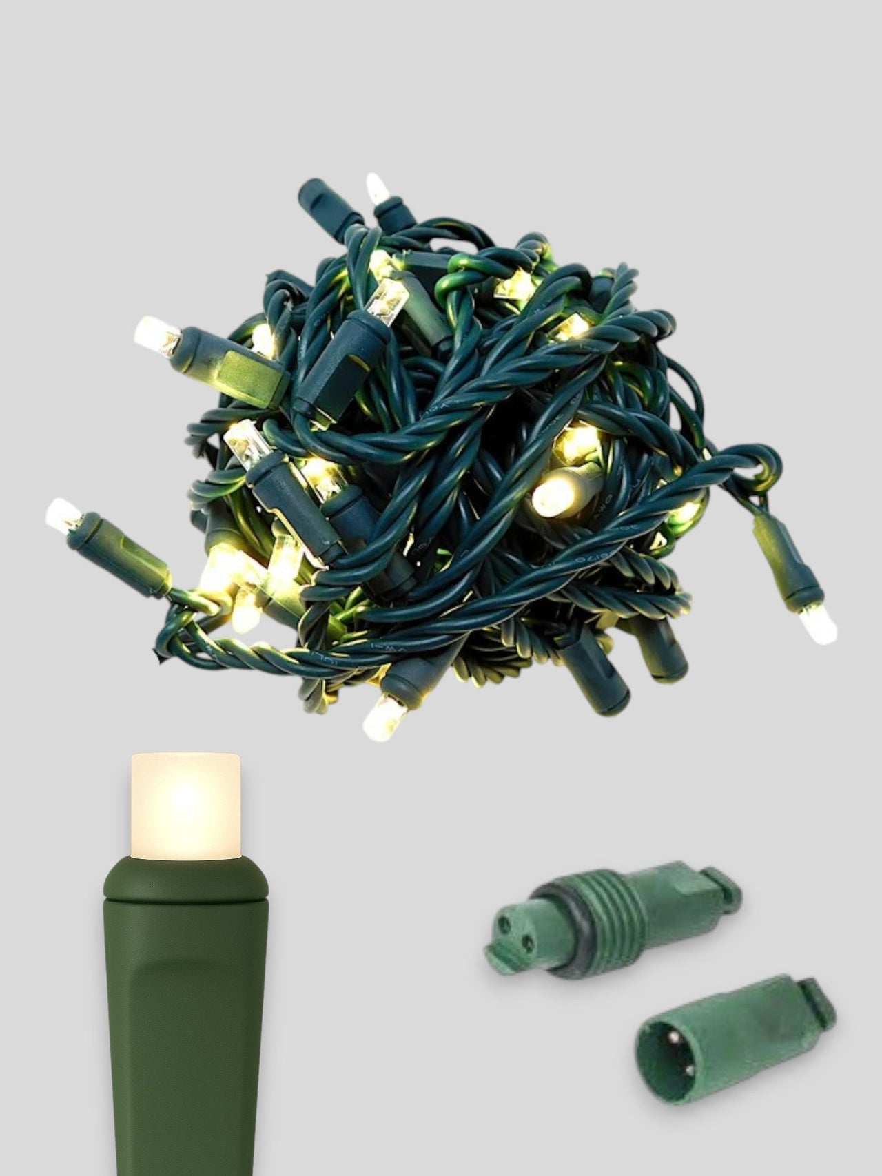 70L Coaxial Concave LED Mini Christmas Lights