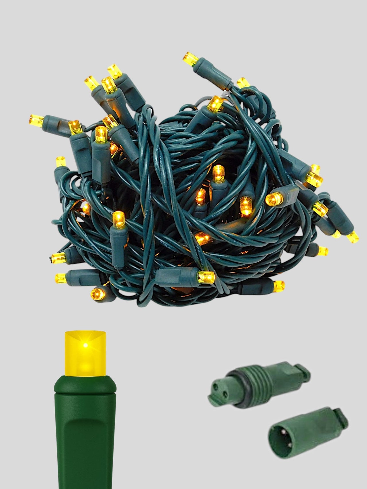70L Coaxial Concave LED Mini Christmas Lights