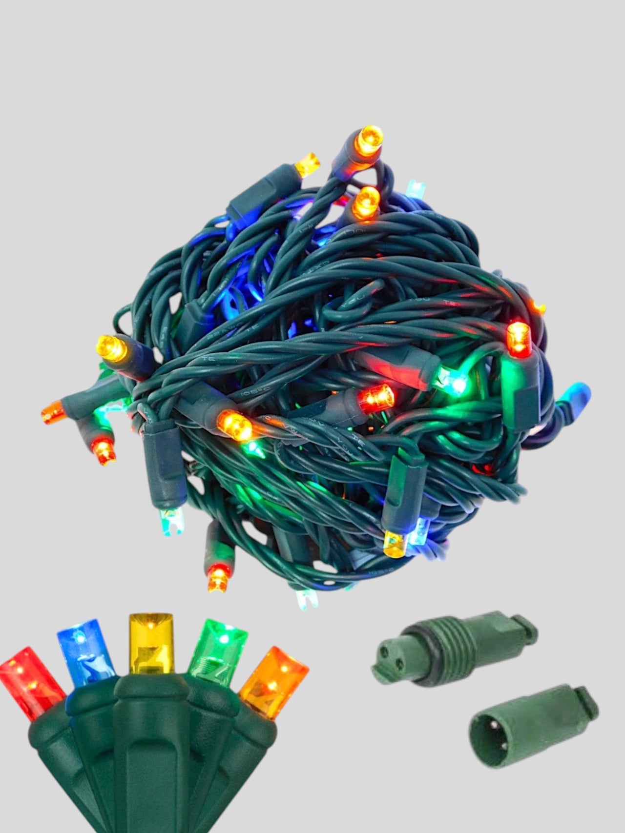 70L Coaxial Concave LED Mini Christmas Lights