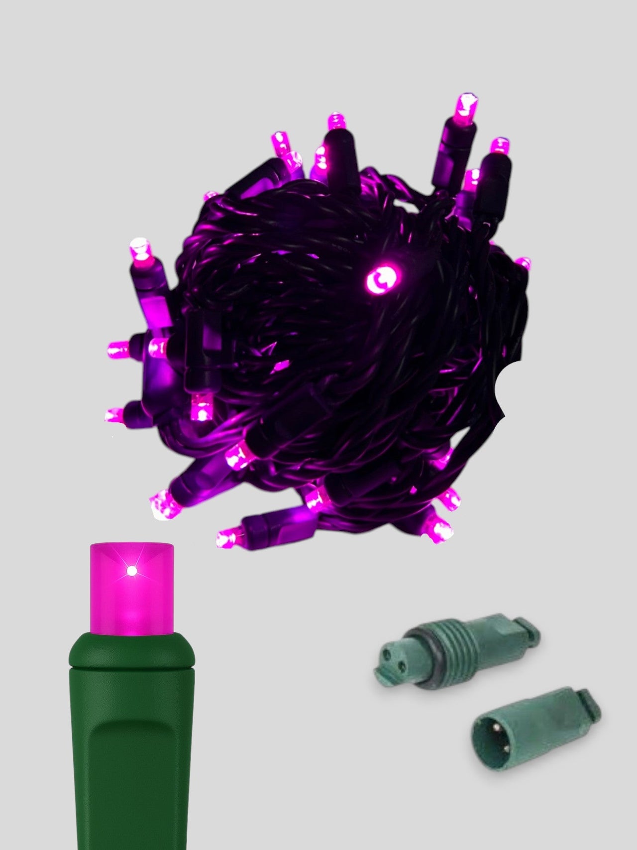 50L Coaxial Concave LED Mini Christmas Lights