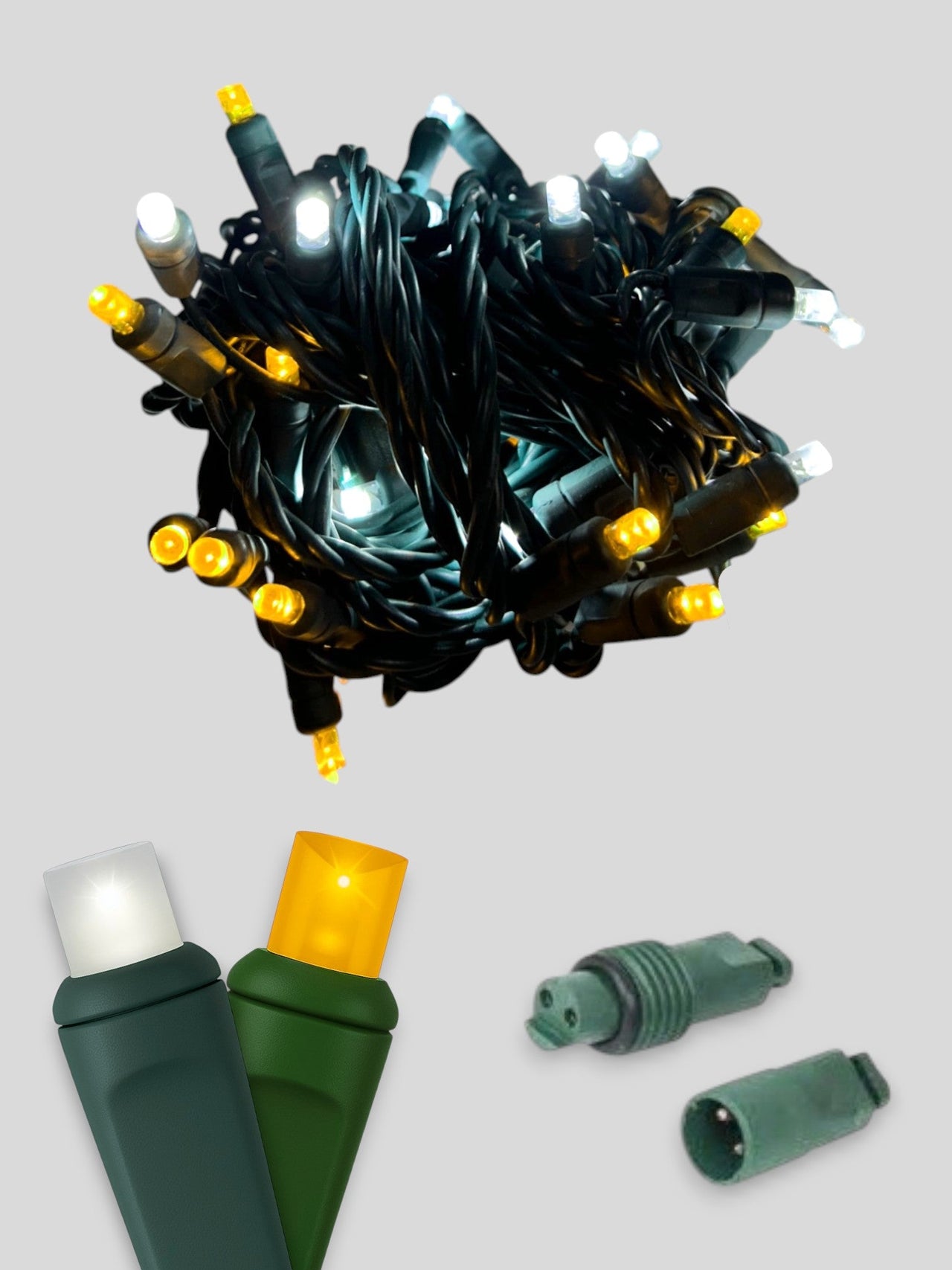 70L Coaxial Concave LED Mini Christmas Lights