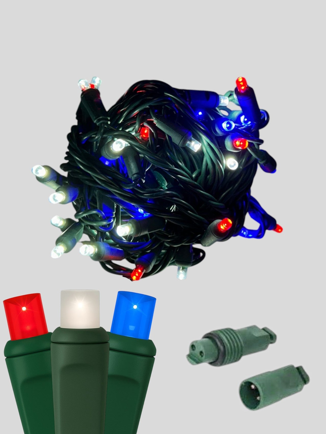 70L Coaxial Concave LED Mini Christmas Lights