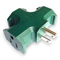 Green Plug Adapter 3-Way