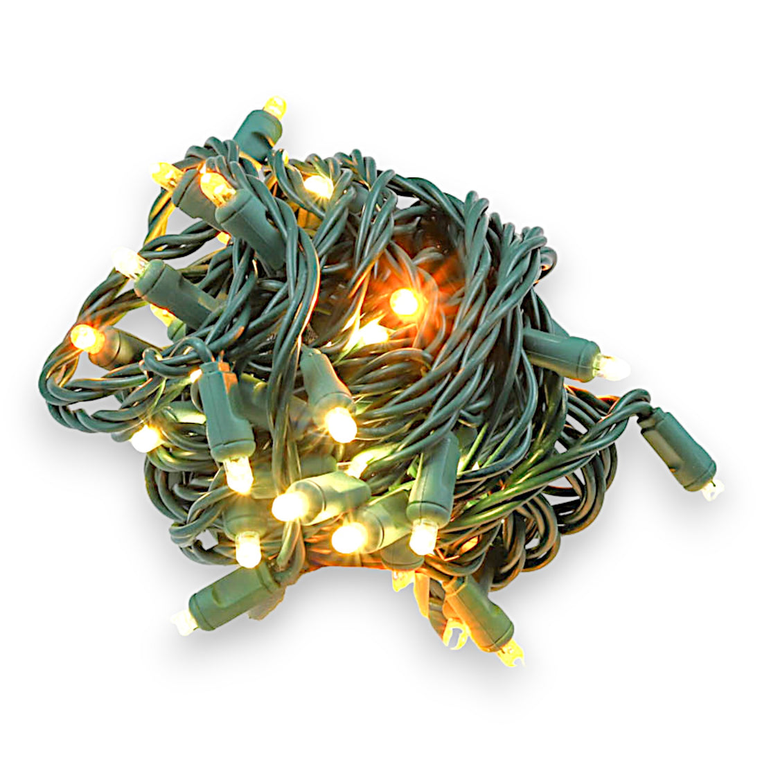 50L 6" Spacing Convex LED Mini Christmas Light (Ball)