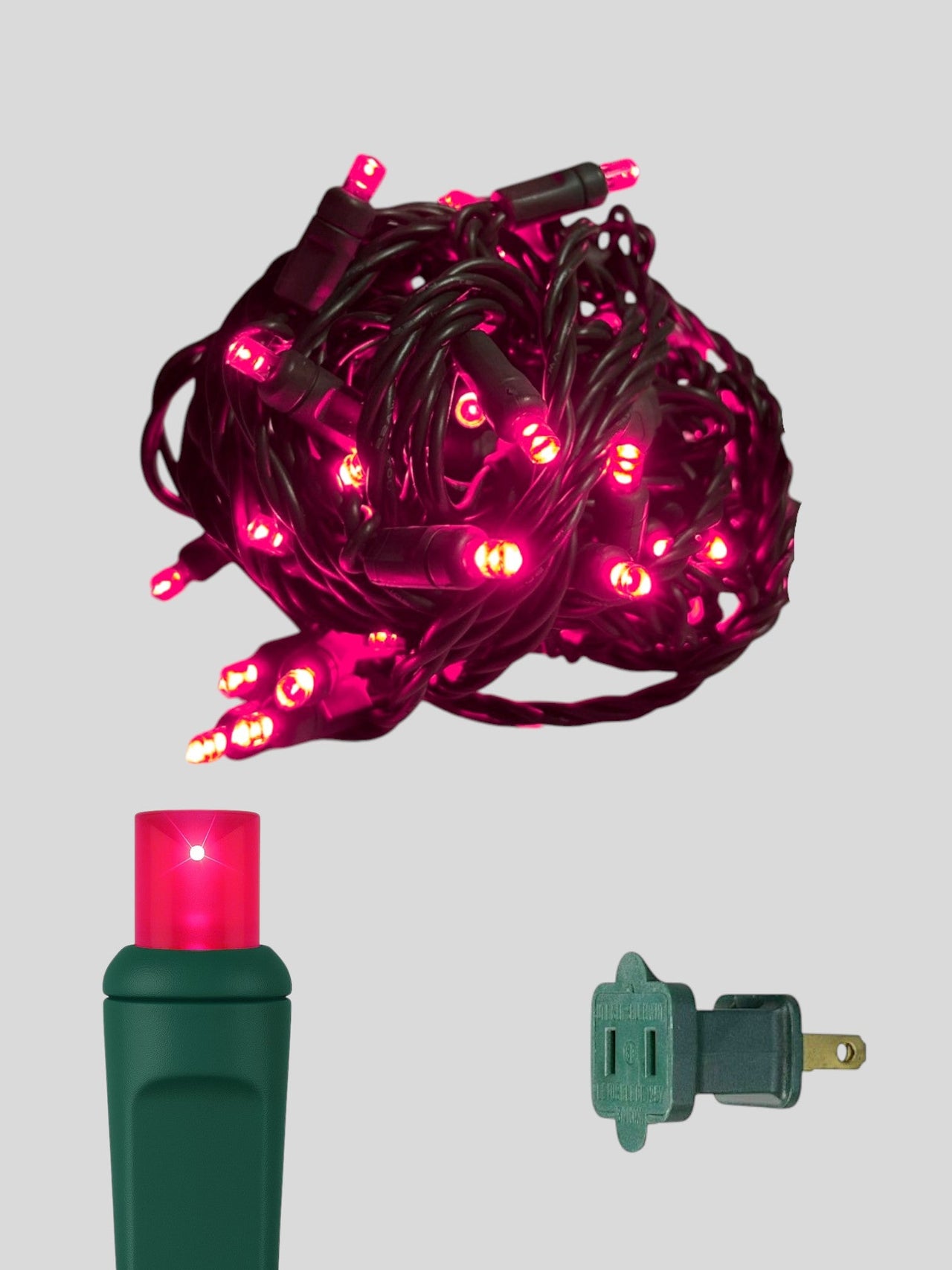 70L 4" Spacing Concave LED Mini Christmas Lights(Ball)