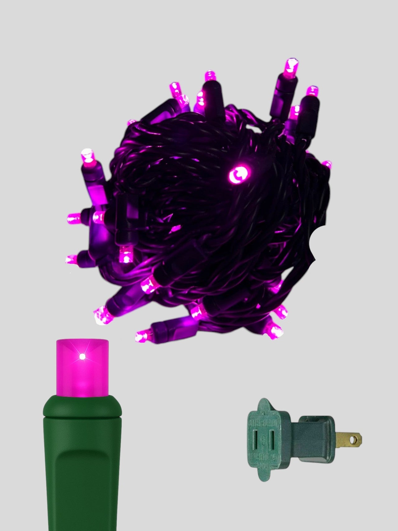 70L 4" Spacing Concave LED Mini Christmas Lights(Ball)